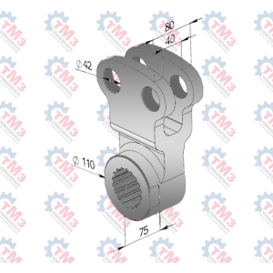Рычаг переключения шибера