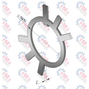 Шайба стопорная