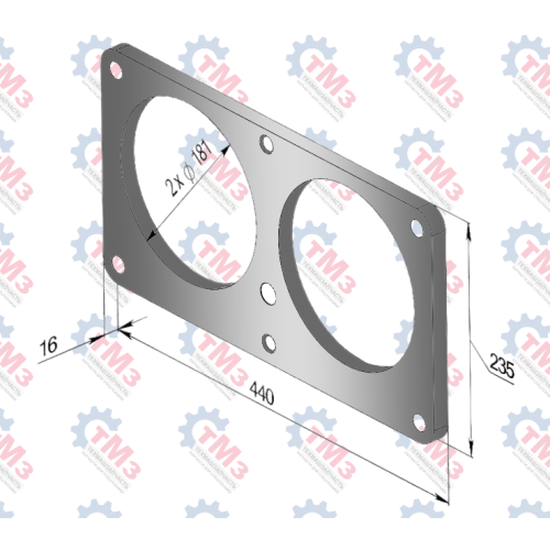 Бронеплита СБ-170.89.10.302